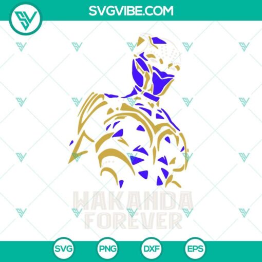 wakanda forever svg black panther svg black panther wakanda forever 2022 svg png dxf eps vector clipart 6 mockup