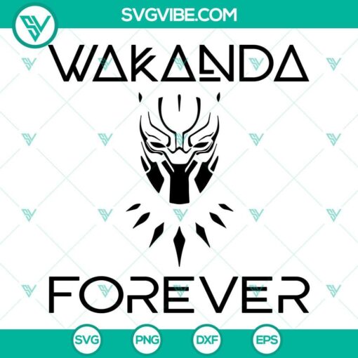 wakanda forever svg black panther svg wakanda forever png file instant download 8 mockup