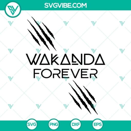 wakanda forever svg png digital download 5 mockup