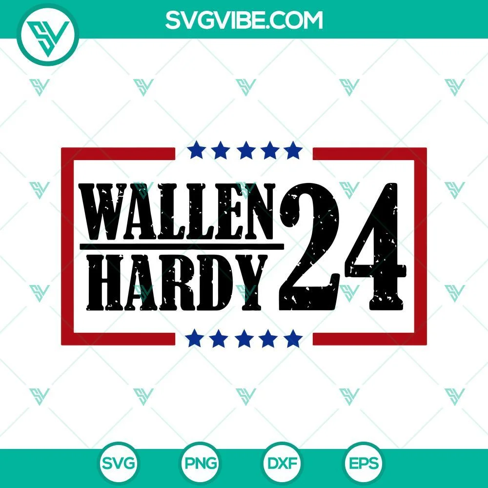 Musics, SVG Files, Wallen Hardy 24 SVG Download Cut Files Morgan Wallen  1