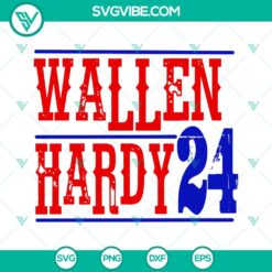 Musics, SVG Files, Wallen Hardy 24 SVG Files PNG DXF EPS Cut Files For Cricut 11