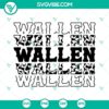 Wallen SVG Download featuring Morgan Wallen, Country Music design for Cricut cutting machines.