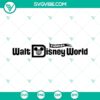 Walt Disney World Florida SVG Image, Disney World SVG File with vacation elements in digital format for crafting, Disney enthusiasts.