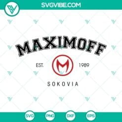 Movies, SVG Files, Wanda Maximoff EST 1989 Sokovia SVG Images, Maximoff Scarlet 3