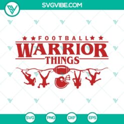 Warriors SVG Download, Football Warrior Things SVG Download, School Spirit SVG Images