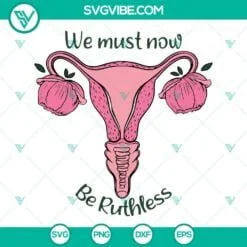 SVG Files, Trending, Floral Uterus SVG Images, Uterus with flowers and 4