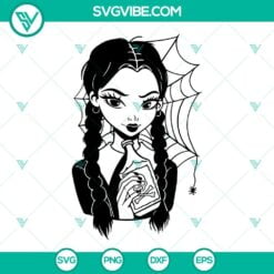 Movies, Valentine's Day, SVG Files, Wednesday Addams Poison SVG Images, Addams 2