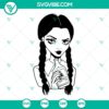 Wednesday Addams SVG bundle with multiple Wednesday Addams SVG images for download. Ideal for Halloween crafts and projects.
