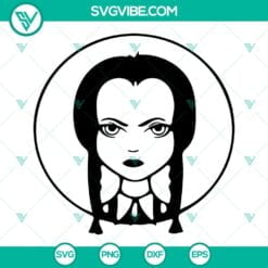 Movies, SVG Files, Wednesday Addams SVG Files, Horror Moive SVG Download, 2