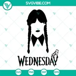 Movies, SVG Files, Wednesday Addams SVG File, Thing SVG Files, Wednesday SVG 2