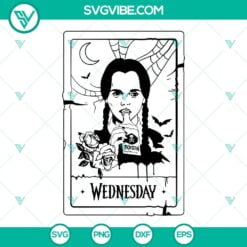 Movies, SVG Files, Wednesday Addams SVG Files, Horror Moive SVG Download, 3