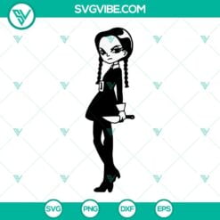 Movies, SVG Files, Wednesday SVG Image, Jenna Ortega SVG Image, Addams Family 2