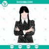 Wednesday Addams themed SVG files for The Addams Family, available for download in PNG format.