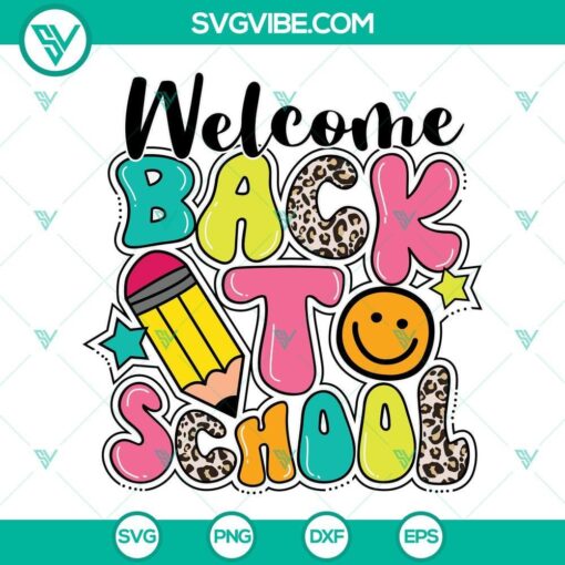 welcome back to school svg first day of school svg teacher shirt svg 1st day of school svg png dxf eps 4 mockup