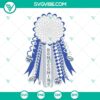 White, blue, silver homecoming mum SVG images, perfect for spirit teams. Ideal colors for school events, sports, and cheerleading.