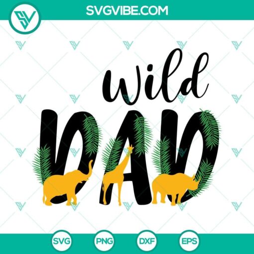 wild dad svg wild one svg birthday svg first birthday svg dad of the wild one svg 4 mockup