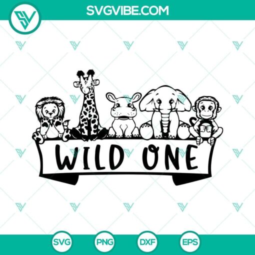 wild one svg 1st birthday svg zoo animal svg wild animal svg wild birthday svg one svg 10 mockup