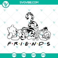 Disney, SVG Files, Piglet Winnie The Pooh SVG Images DXF EPS PNG Cricut 3