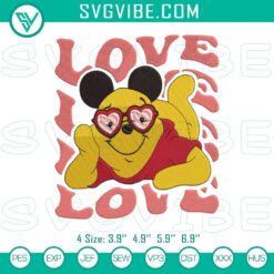 Disney Embroidery Designs, Embroidery Designs, Valentines Embroidery Designs, 3