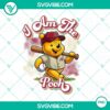 Winnie The Pooh Arizona Diamondbacks baseball team themed PNG design file, perfect for fans. Download now!