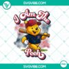 Winnie the Pooh Boston Red Sox baseball design PNG file, perfect for download.
