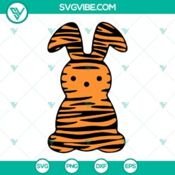 Winnie The Pooh Easter Peeps SVG File, Easter Bunny SVG Images, Cute Easter 4