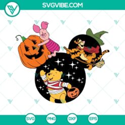 Disney, Halloween, SVG Files, Winnie The Pooh Halloween SVG Download, Winnie 2