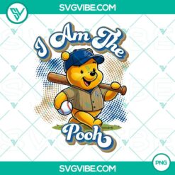 PNG Files, Winnie The Pooh Kansas City Royals Baseball PNG Image Design File 8