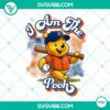 Winnie the Pooh themed New York Mets baseball design in PNG format for download. Great for Mets and Pooh fans.