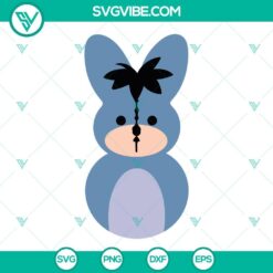 Winnie The Pooh Peeps SVG Download Bundle, Easter Peeps SVG Image, Disney Easter 3
