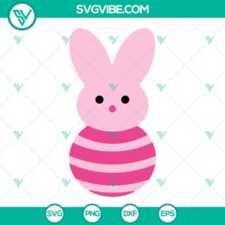 Winnie The Pooh Peeps SVG Files Bundle, Easter Peeps SVG Image, Disney Easter 4