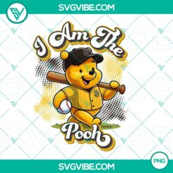 PNG Files, Winnie The Pooh San Diego Padres Baseball PNG File Design File Pooh 6