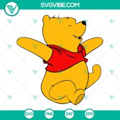 winnie the pooh svg bundle tigger svg piglet svg eeyore svg pooh svg png dxf eps files for cricut 4 mockup