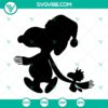 Winter theme Snoopy and Woodstock Peanuts characters Christmas SVG files and PNG, downloadable design for holiday crafts.