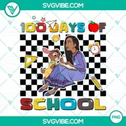 PNG Files, School, Wish Disney 100 Days Of School Png, 100th Day of School Png 3