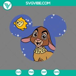 Wish Valentino And Star Ears SVG Image Cut Files For Cricut Silhouette