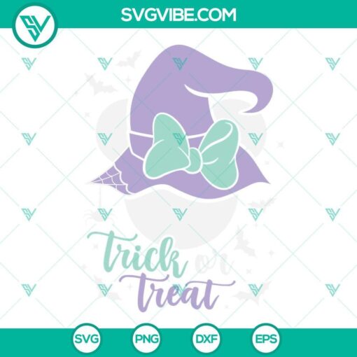 witch mouse svg trick or treat halloween svg disney halloween mouse svg 6 mockup