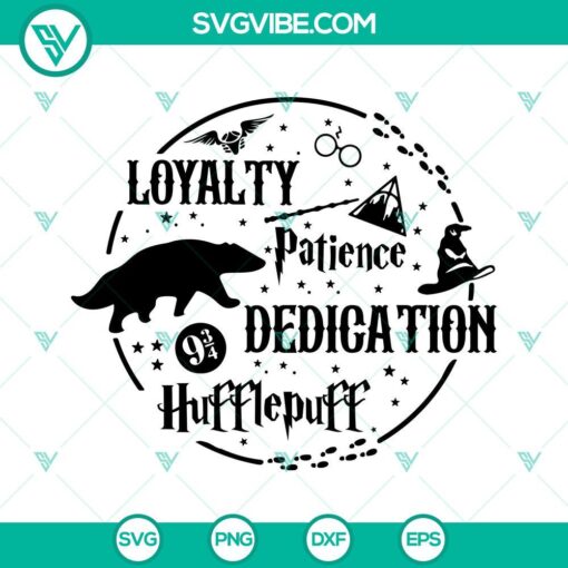 wizardry houses svg bundle hogwarts svg harry potter svg png dxf eps digital files 5 mockup 2