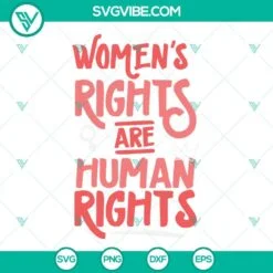 SVG Files, Trending, Girls Just Wanna Have Fundamental Human Rights SVG Image, 4