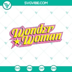 wonder woman logo pink svg bundle wonder woman svg bundle wonder woman logo svg superhero svg 2 mockup