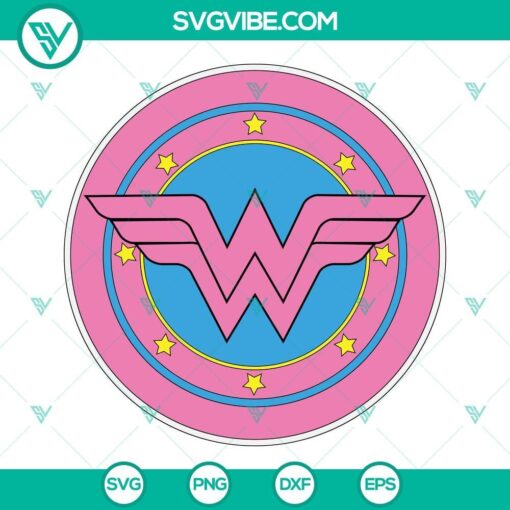 wonder woman logo pink svg bundle wonder woman svg bundle wonder woman logo svg superhero svg 4 mockup