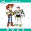 Toy Story-themed SVG file featuring Woody and Buzz Lightyear designs, perfect for digital download. Woody SVG image and Buzz SVG available.