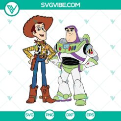 Disney, SVG Files, Woody And Buzz Lightyear SVG File, Toy Story SVG Files, 3