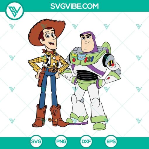 woody and buzz lightyear svg toy story svg woody svg buzz svg 8 mockup