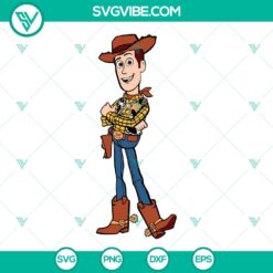 Disney, SVG Files, Woody Toy Story SVG Files PNG DXF EPS Cut Files For Cricut 2