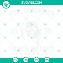 Halloween, SVG Files, Michael Myers Halloween University SVG File PNG DXF EPS 3