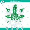 World's dopest dad SVG files with cannabis leaf design, 420 smokers weed SVG file. Perfect for stoner dads.