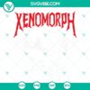 Xenomorph SVG file digital download with Alien SVG files in PNG, DXF, and EPS format for sci-fi enthusiasts.
