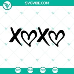 SVG Files, Valentine's Day, Xoxo SVG Images, Love SVG Image, Valentine’s Day 2