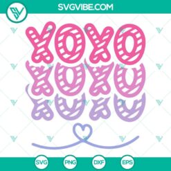 SVG Files, Valentine's Day, Xoxo SVG Images, Love SVG Image, Valentines Vibes 17